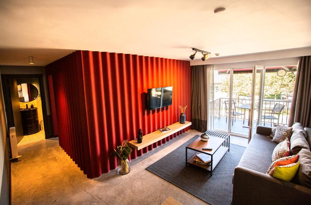 Postel nebo postele na pokoji v ubytování Cityloft 64