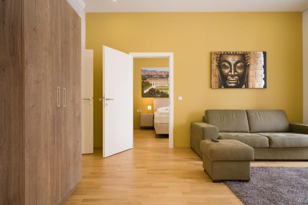 Posezení v ubytování Vienna Stay Apartments or Rooms 1050