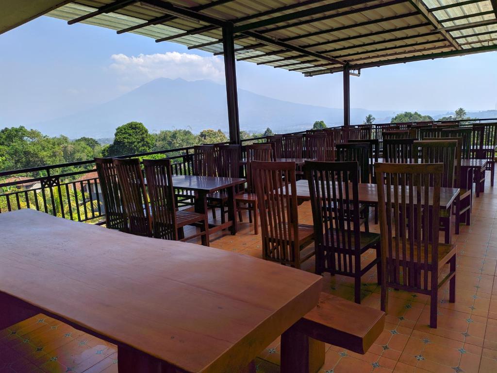 Balkón nebo terasa v ubytování Taman Bukit Palem Resort