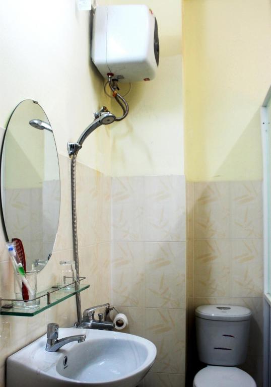 Koupelna v ubytování Hai Dang Homestay