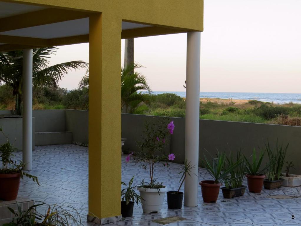  Casa da Praia de frente para o Mar!