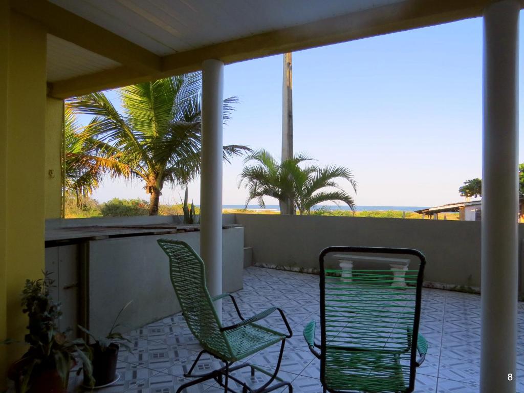  Casa da Praia de frente para o Mar!