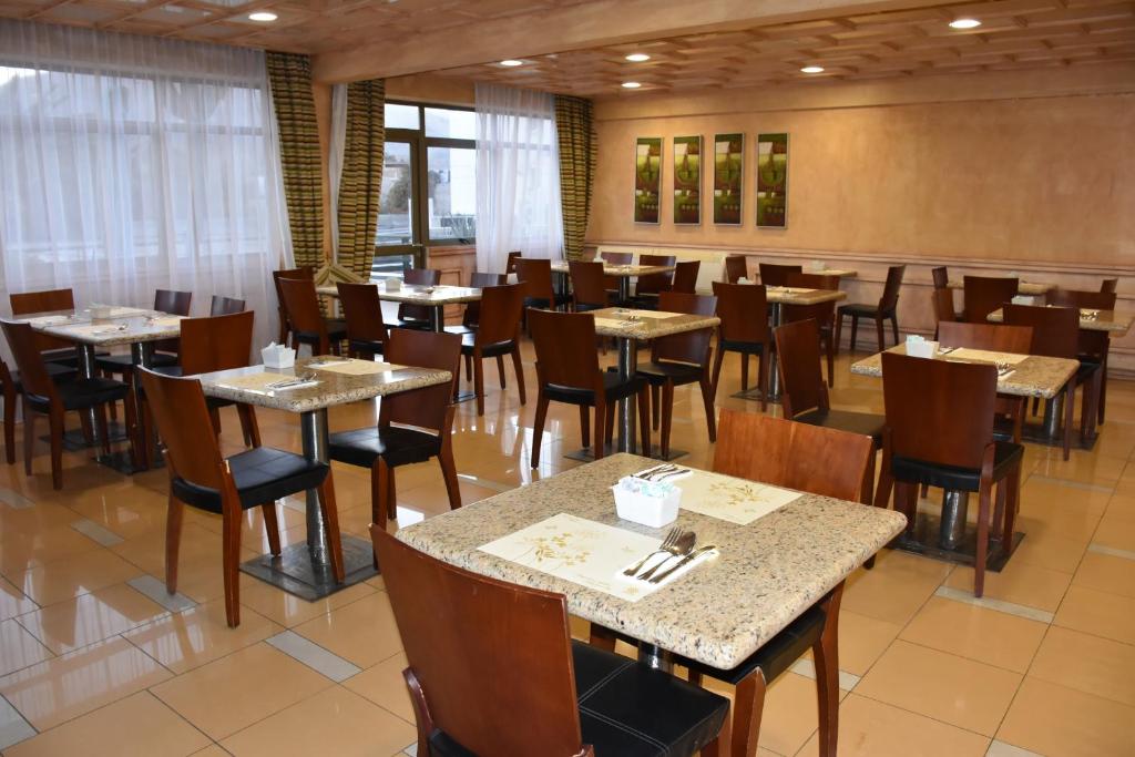 Restaurace v ubytování Hotel Chagall