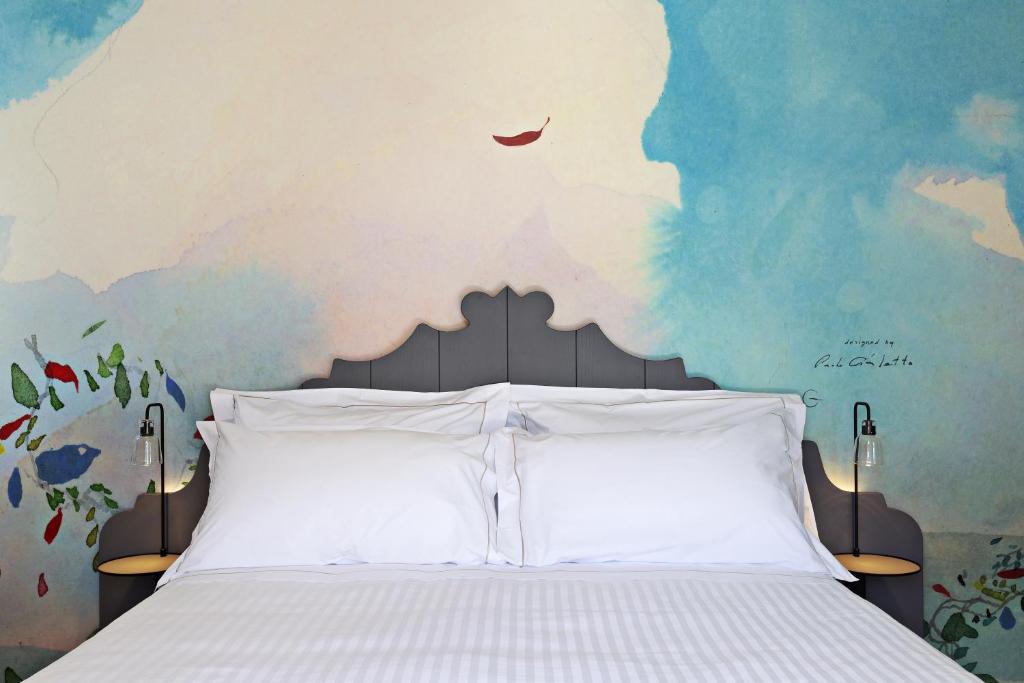 Cama o camas de una habitación en QC Terme Grand Hotel Bagni Nuovi