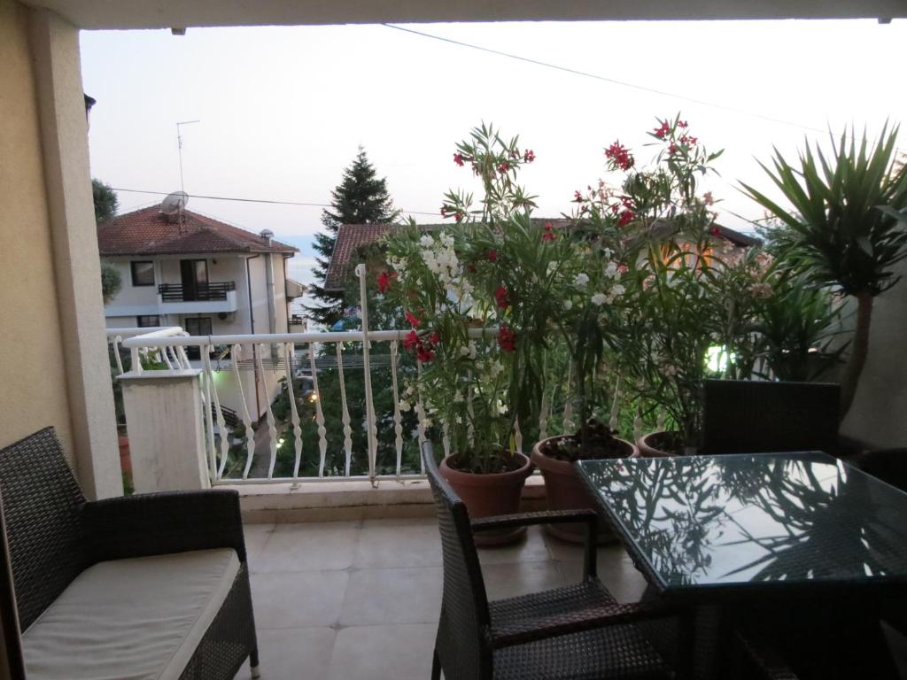 Balkon lub taras w obiekcie Dona Apartments