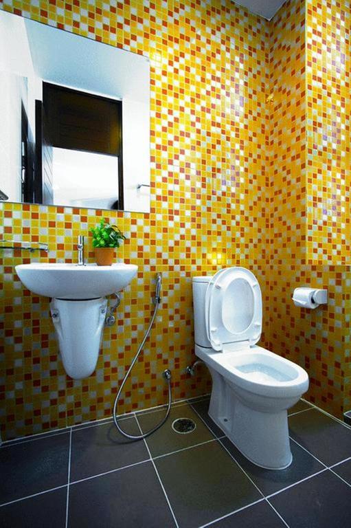 Koupelna v ubytování Ds67 Suites