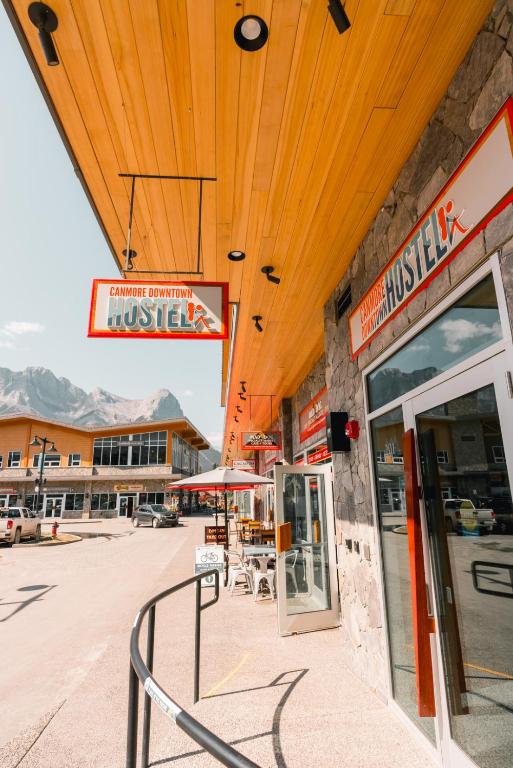 Üldine mäevaade või majutusasutusest Canmore Downtown Hostel pildistatud vaade
