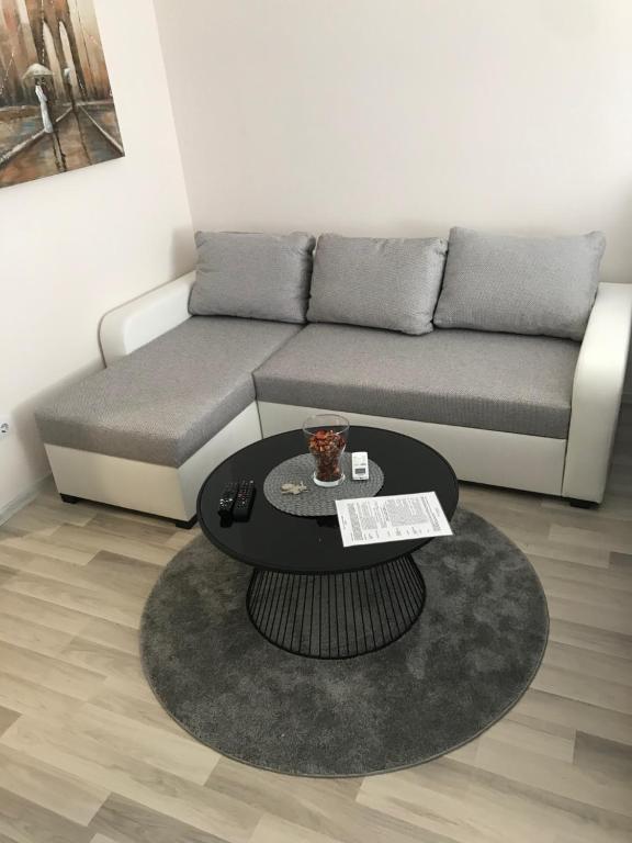 Część wypoczynkowa w obiekcie Classic City Apartman