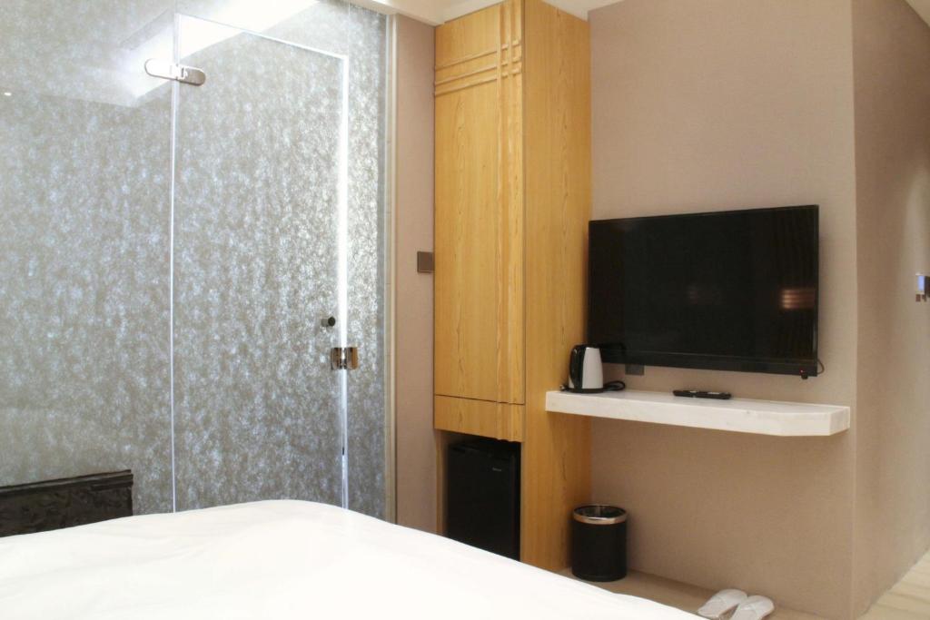TV a/nebo společenská místnost v ubytování Gamalan FL Spring Hotel
