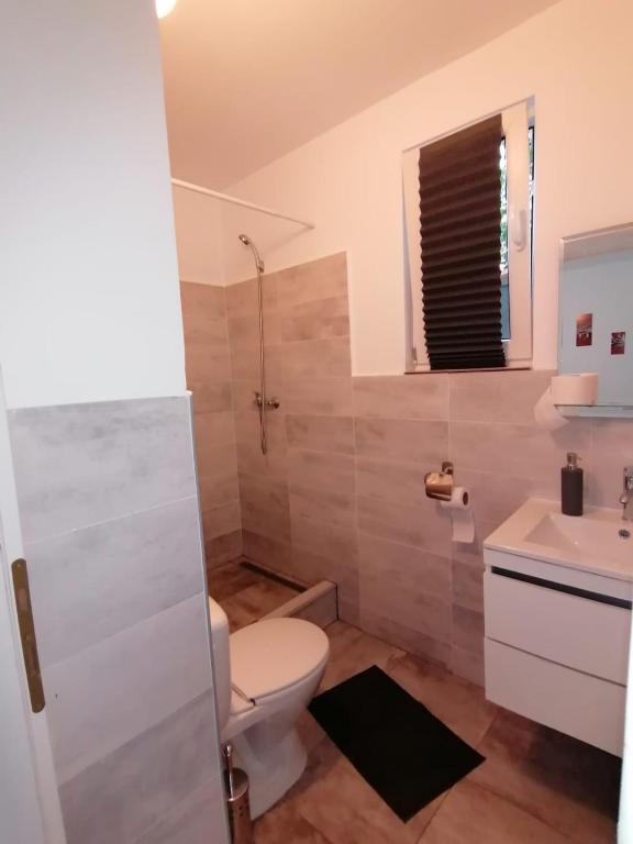 Koupelna v ubytování Vila ANA