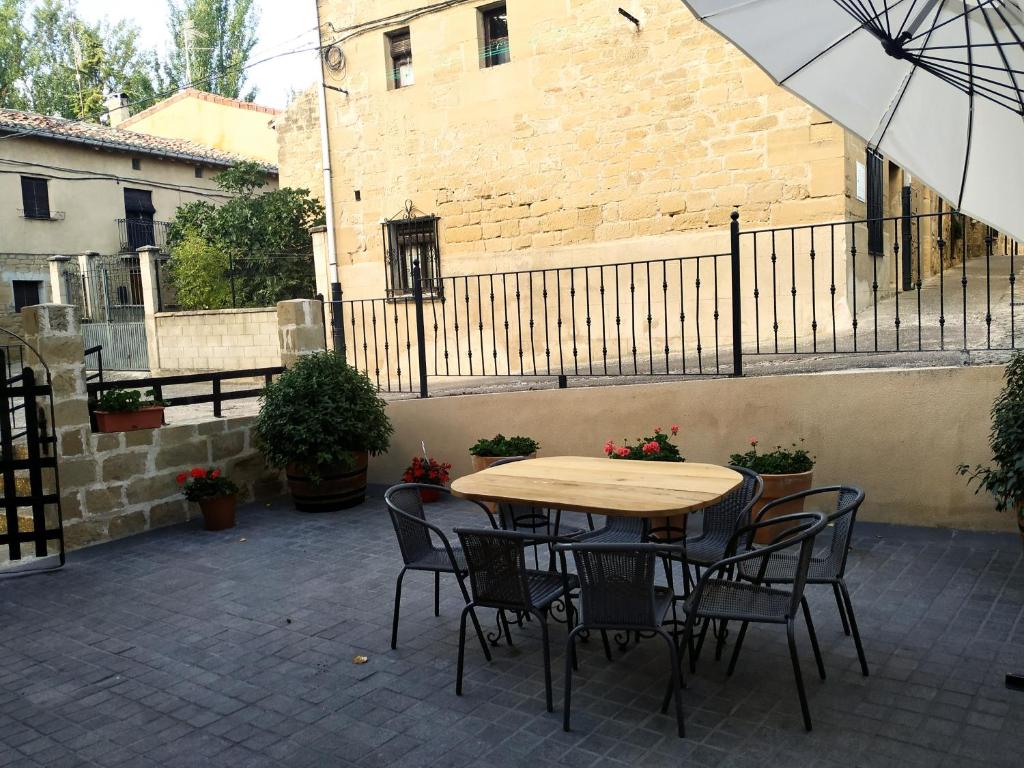 Balkón nebo terasa v ubytování La Casa de las Tinas