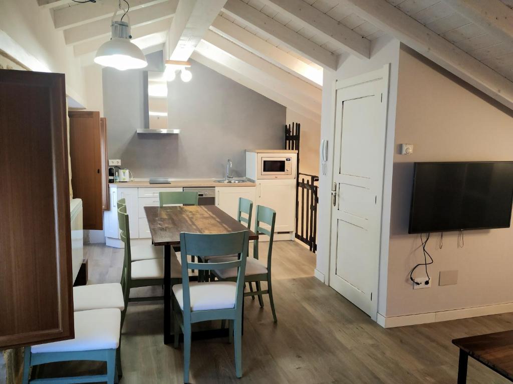 Kuchyň nebo kuchyňský kout v ubytování La Casa de las Tinas