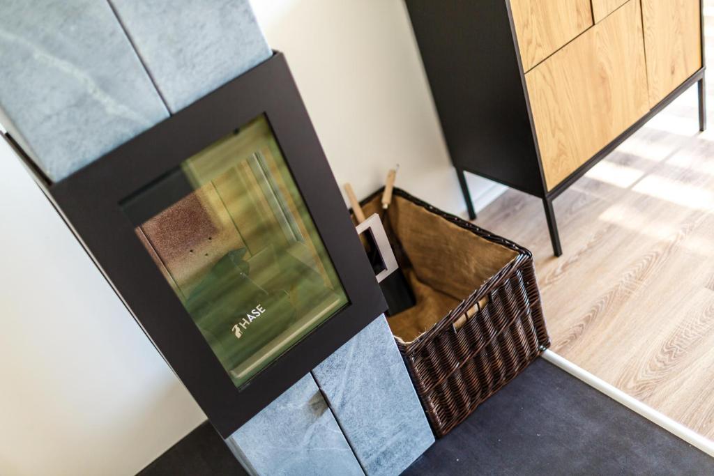 Posezení v ubytování Apartmán na golfu