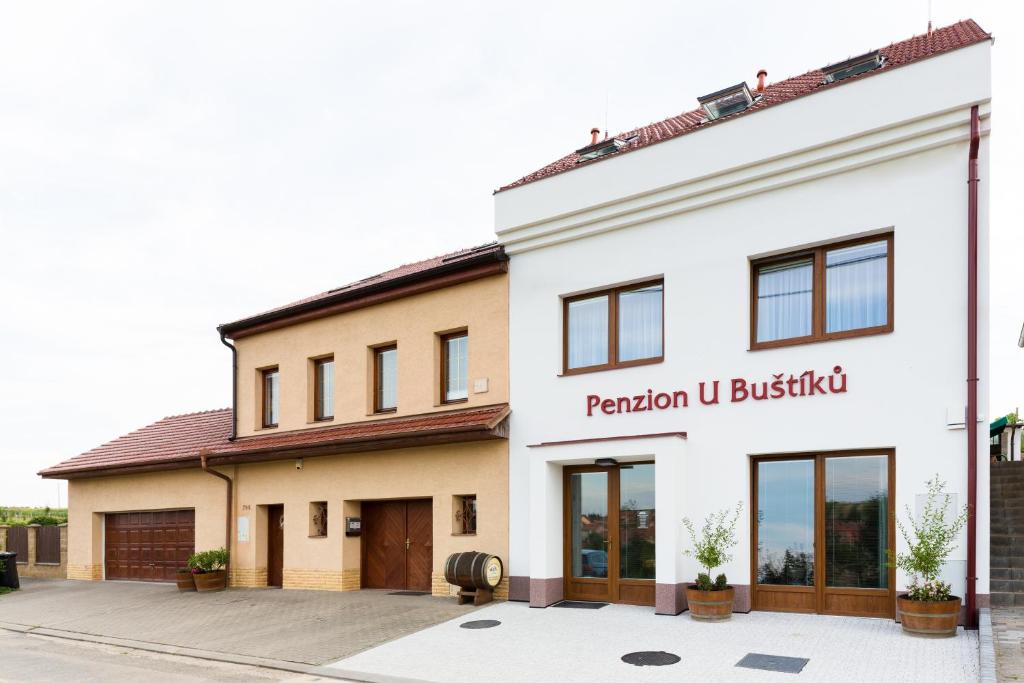 Budova, kde se penzion nachází