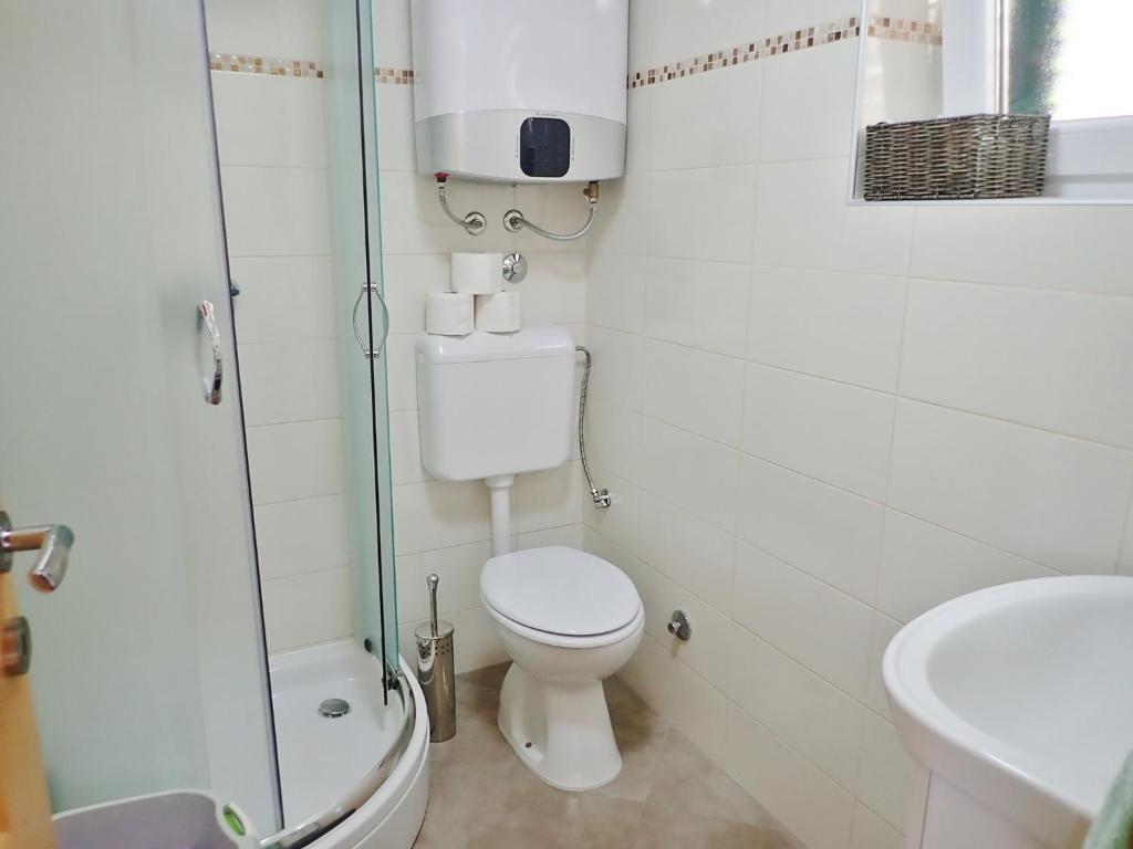 Kúpeľňa v ubytovaní Mareta - Apartment in a stone house
