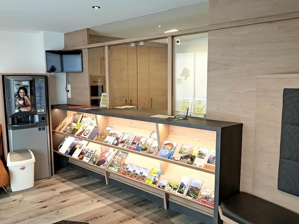 Kuchyň nebo kuchyňský kout v ubytování Hotel-Garni Pramstraller