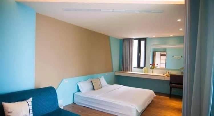 Postel nebo postele na pokoji v ubytování Green Bay B&B