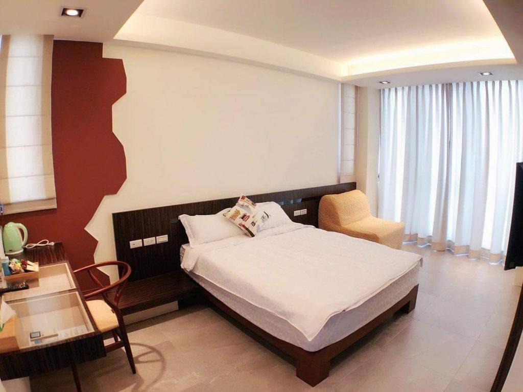 Postel nebo postele na pokoji v ubytování Green Bay B&B