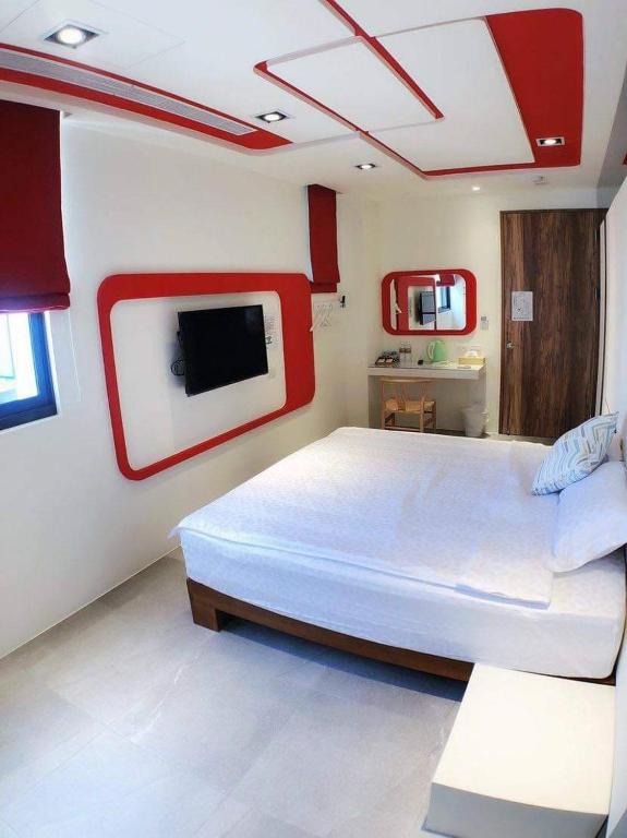 Postel nebo postele na pokoji v ubytování Green Bay B&B