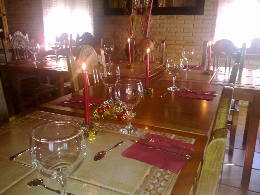 Restaurace v ubytování CASA ALTOBIERZO, 9 Habitaciones y 9 BAÑOS