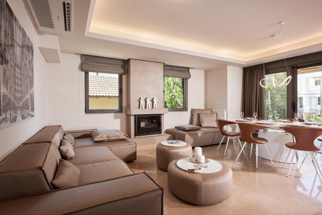 Elaia Luxury Apartments Glyfada - Deluxe Suite (Peppermint)