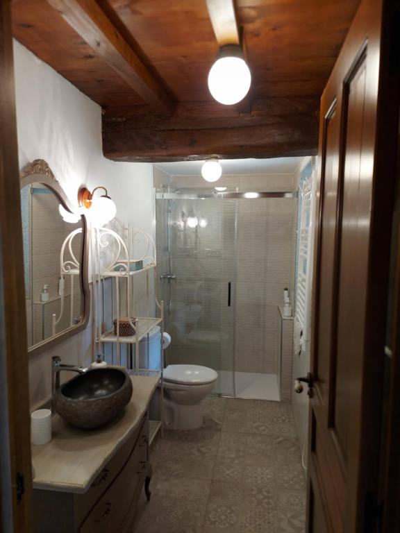 Koupelna v ubytování A Casa dos Avós - Vilariño - A Coruña