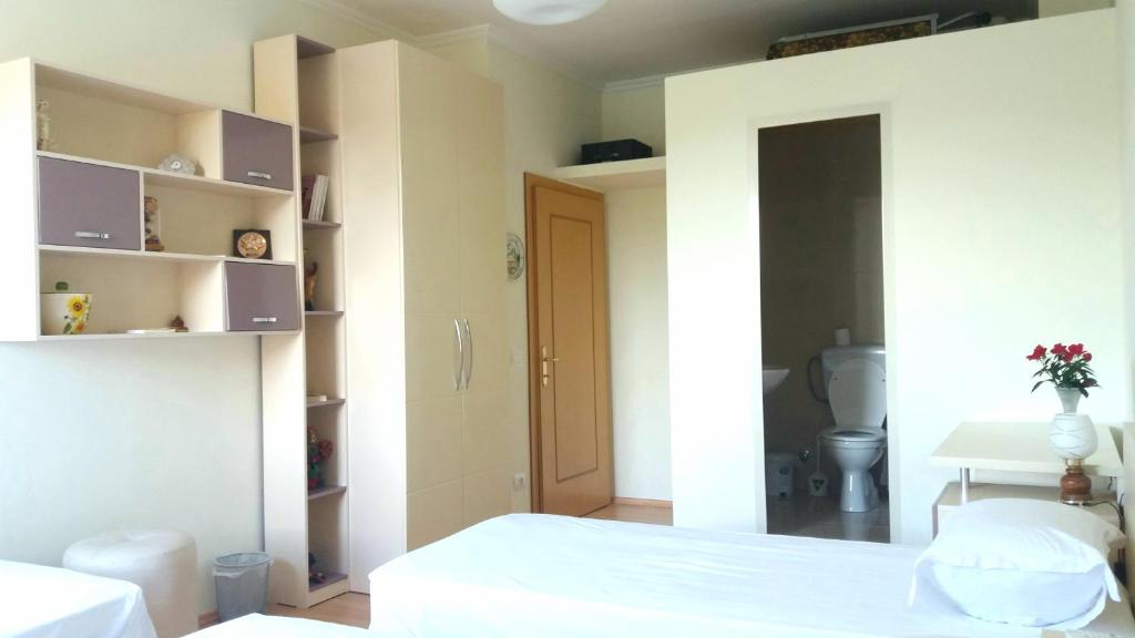 Postel nebo postele na pokoji v ubytování Guest House Zadeja