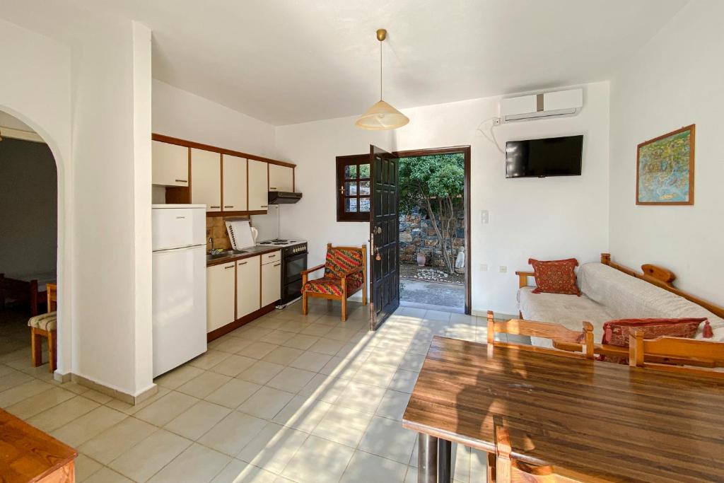 Kuchyň nebo kuchyňský kout v ubytování Bayview Apartments