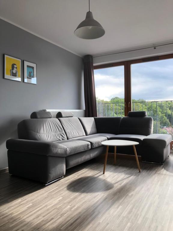 Posezení v ubytování Apartament Ptasia