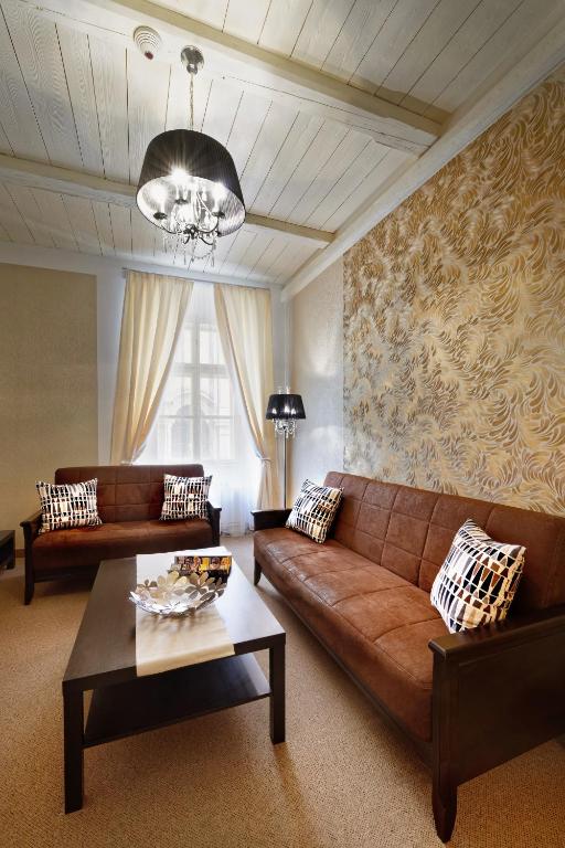 Posezení v ubytování Hotel Lippert