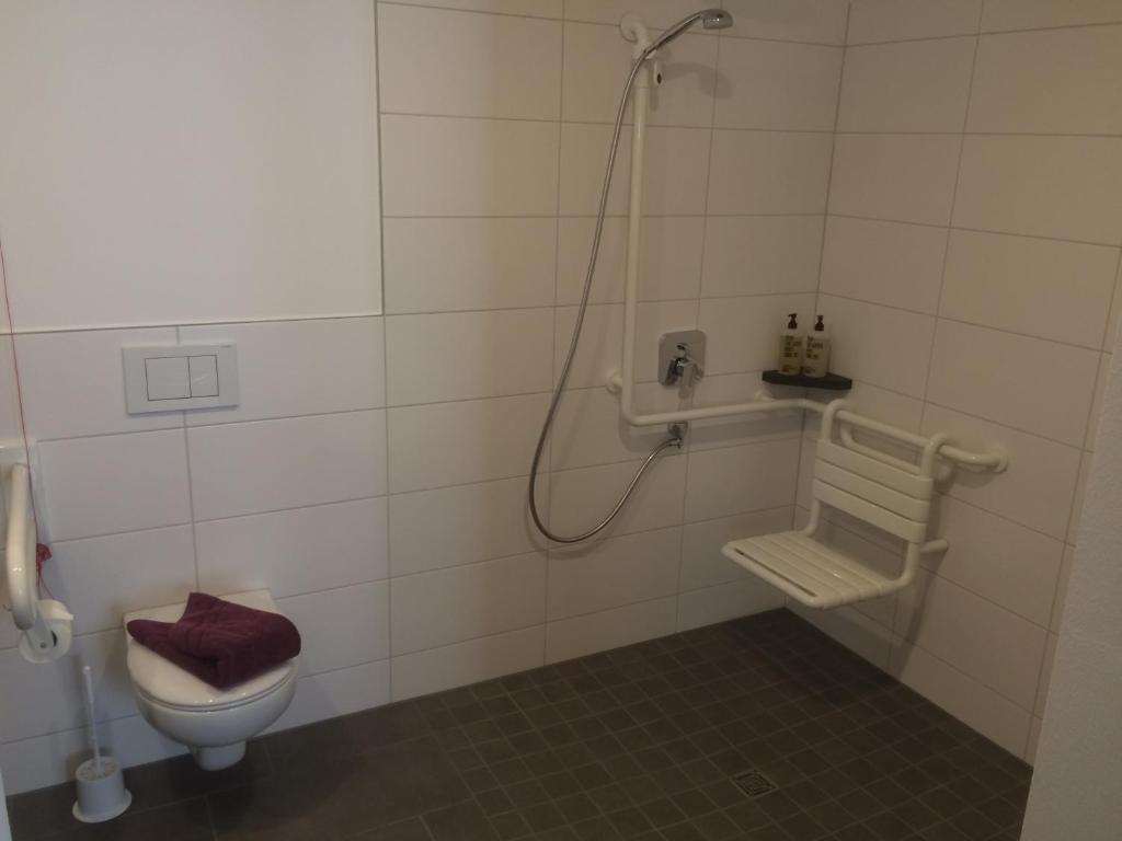 Koupelna v ubytování Zum Hirschen - hotel & gasthaus beim stöckeler