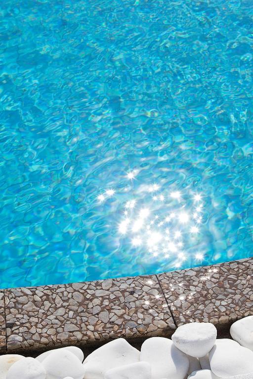 Bazén v ubytování Notos Therme and Spa nebo v jeho okolí