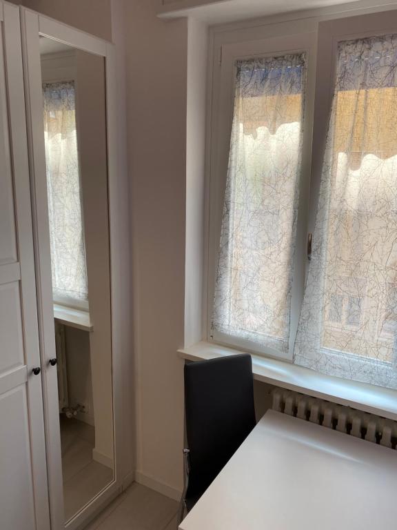 Posteľ alebo postele v izbe v ubytovaní Stadio 1 - Appartamenti monolocali con bagno privato Verona