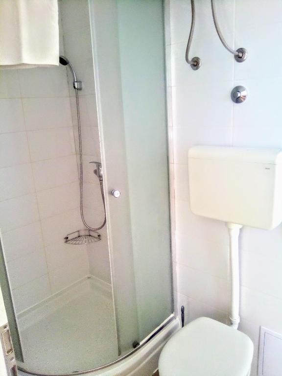 Kúpeľňa v ubytovaní Maja rooms