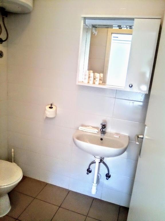 Kúpeľňa v ubytovaní Maja rooms