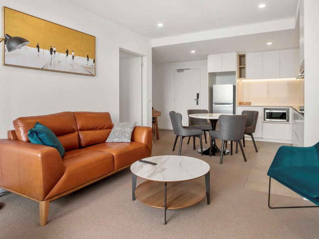 Kuchyň nebo kuchyňský kout v ubytování The Sebel Melbourne Moonee Ponds