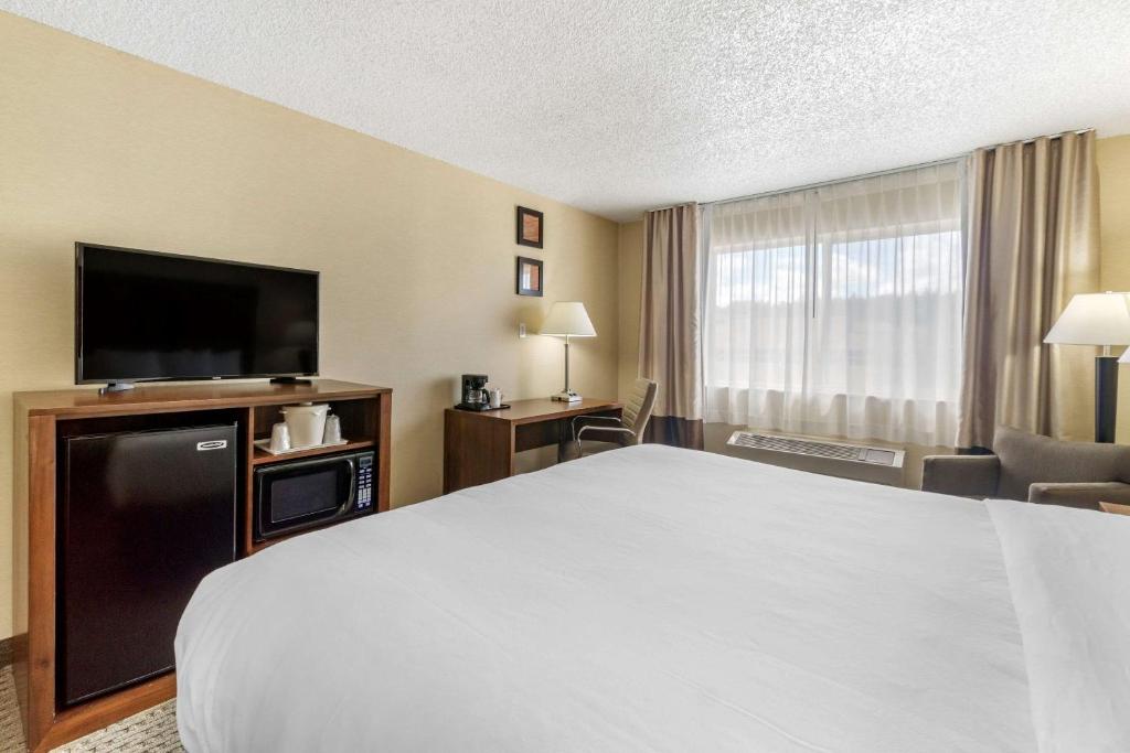 TV a/nebo společenská místnost v ubytování Comfort Inn & Suites Bothell - Seattle North