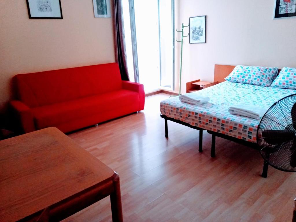 Posezení v ubytování B&B Fenice Barocca