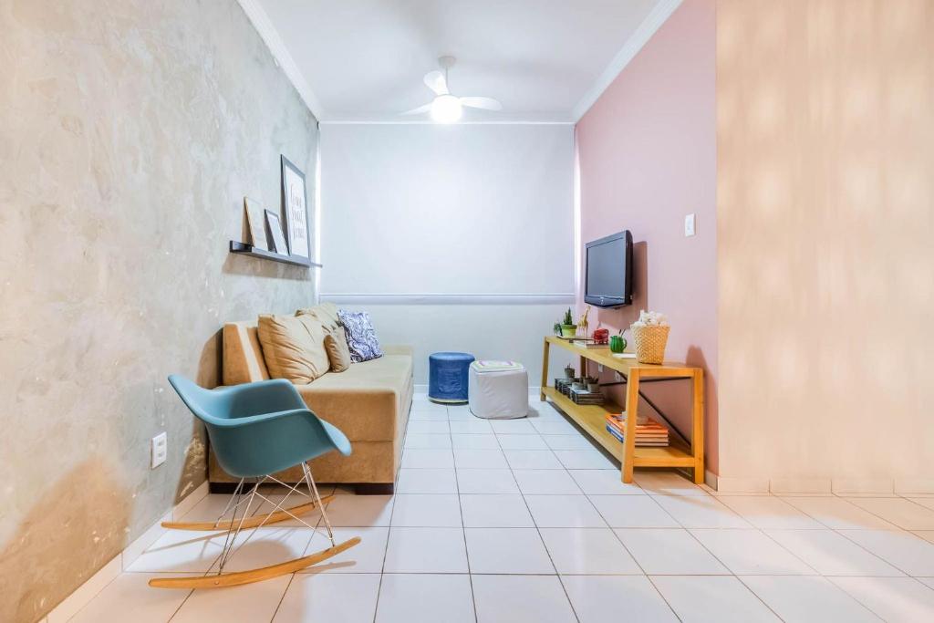  Flor de Algodão! Apartamento próximo ao Centro Político