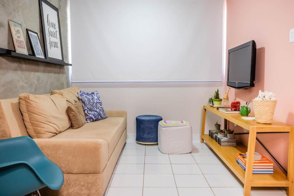  Flor de Algodão! Apartamento próximo ao Centro Político