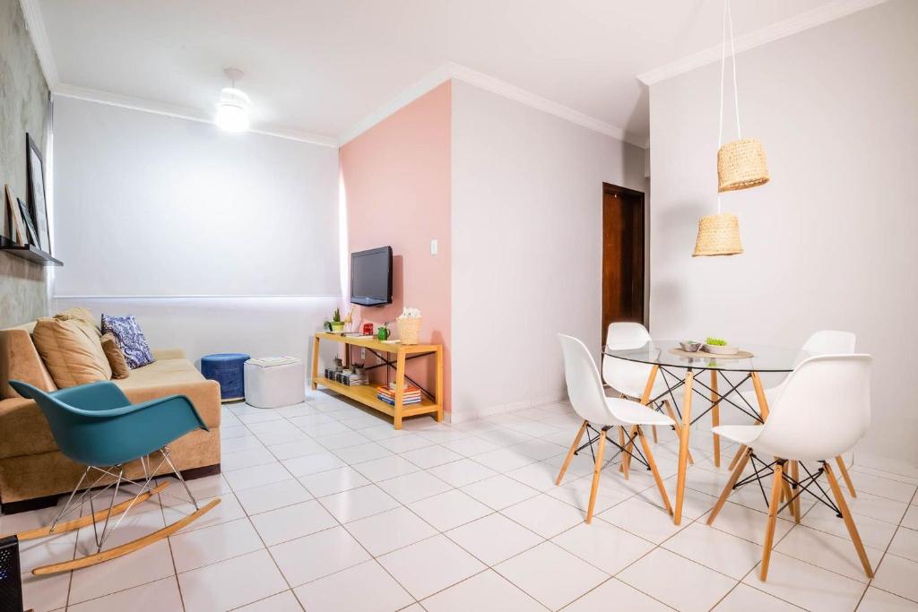  Flor de Algodão! Apartamento próximo ao Centro Político