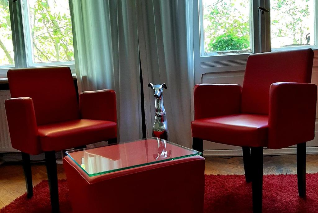 Posezení v ubytování ArtHotel Connection
