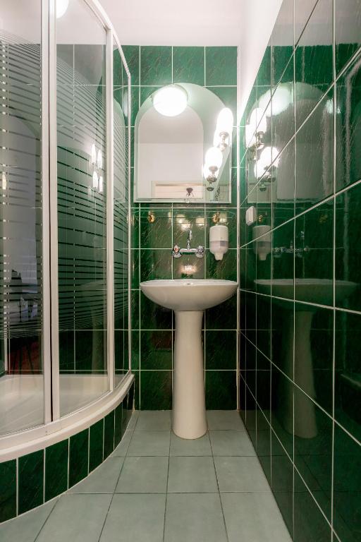 Kúpeľňa v ubytovaní Halny Pensjonat