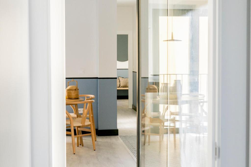Posezení v ubytování Pasaje Zamora Apartamentos