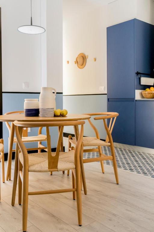 Kuchyň nebo kuchyňský kout v ubytování Pasaje Zamora Apartamentos