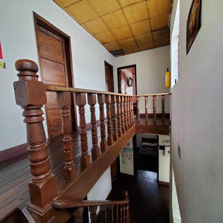 Kuchyň nebo kuchyňský kout v ubytování Hostal CQ Chapinero
