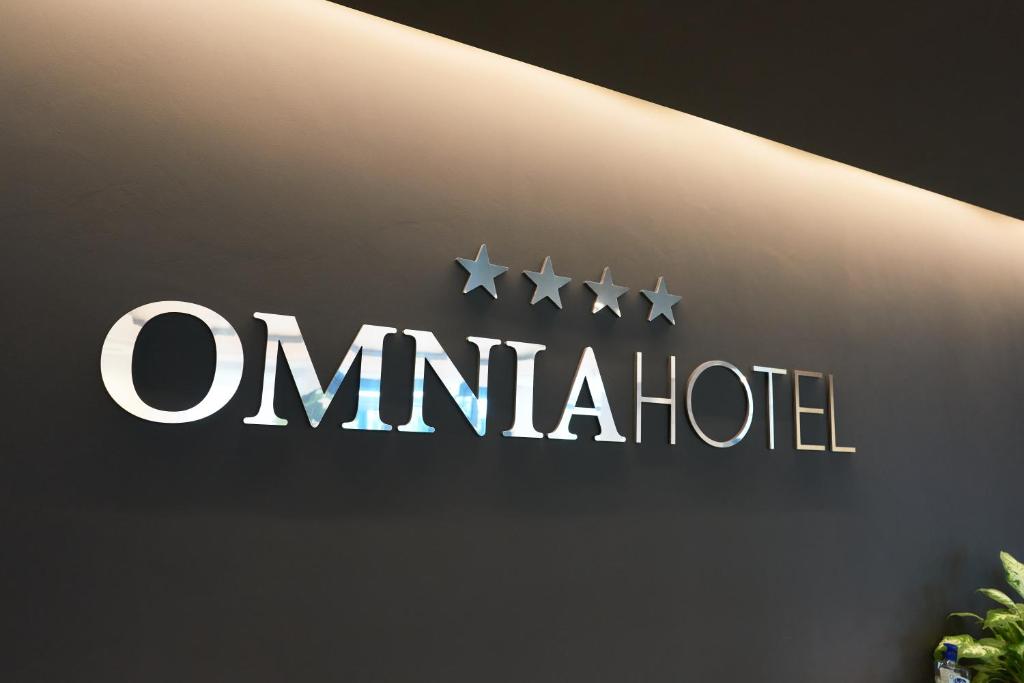 Certifikát, hodnocení, plakát nebo jiný dokument vystavený v ubytování Hotel Omnia