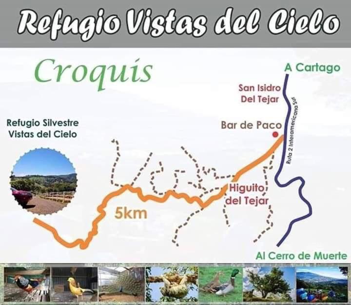 Hotel Vistas del Cielo في كرتاغو: خريطة theyrica visigas de cayos
