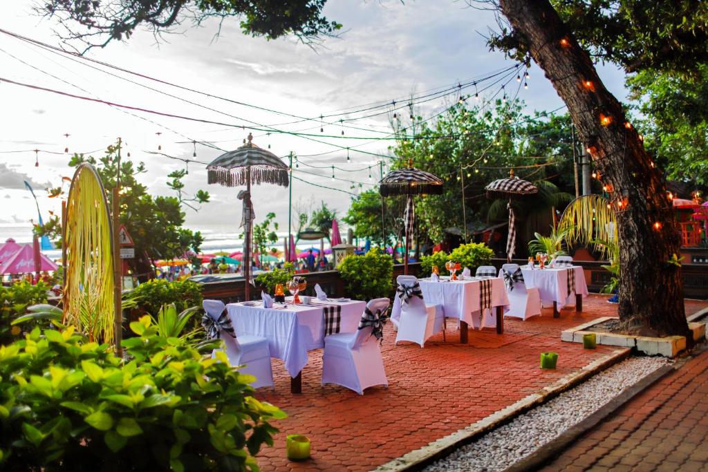 Zahrada ubytování Puri Saron Hotel Seminyak