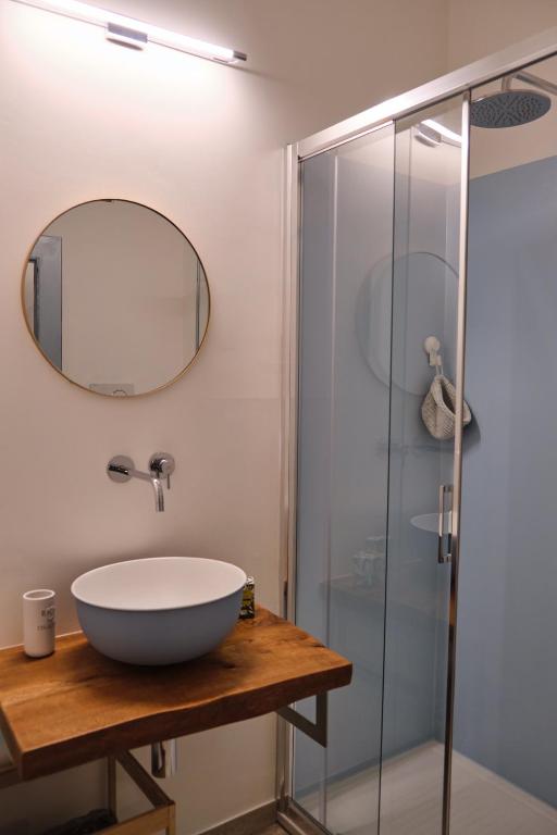 Kúpeľňa v ubytovaní OlioeAlloro B&B